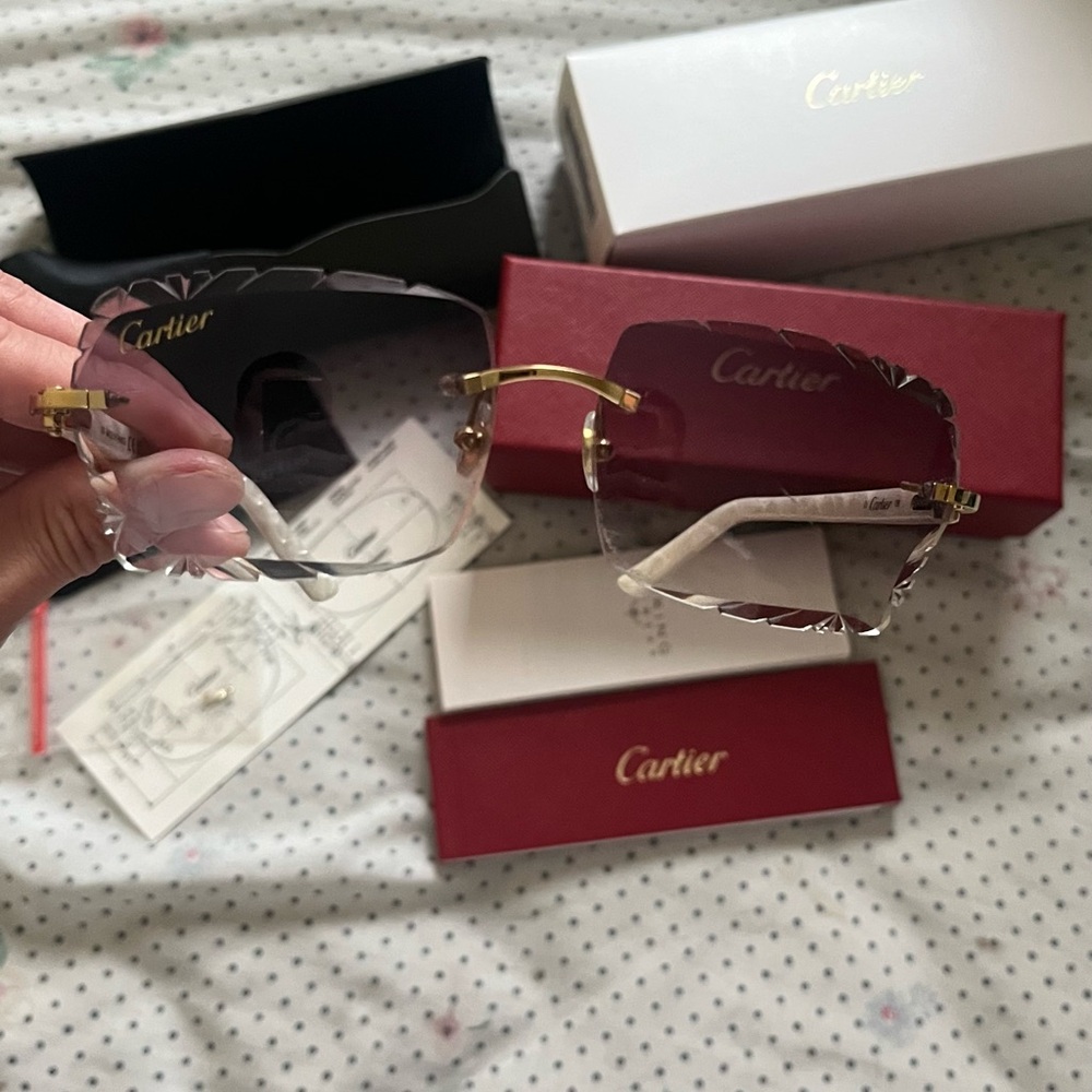 Cartier acetate glasses